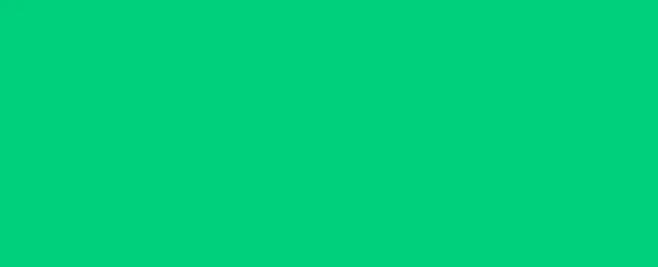 Solid teal-green background.
