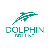 Logo of Dolphin Drilling with dolphin graphic.
