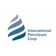 Logo of International Petroleum Corp with a stylised blue flame/droplet shape.